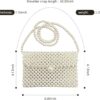 Pearl Purse for Women,Beaded Purse Pearl Bag,Pearl Clutch Purse for Women Party