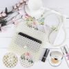 Luxury Pearl Bag Chain Bag Purse Shoulder Bag Evening Bags for Women, Artificial Pearl Clutch Crossbody Beaded Handmade Bags for Party Wedding Bridal Travel
