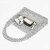 SELENA  Pearl Bag Clutch Purses For Women Wedding Bride Purse Sparkly Glitterl Beaded Handbag
