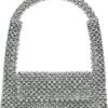 SELENA  Pearl Bag Clutch Purses For Women Wedding Bride Purse Sparkly Glitterl Beaded Handbag